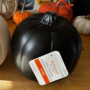 Garage Sale: Black Ashland Craft Pumpkin